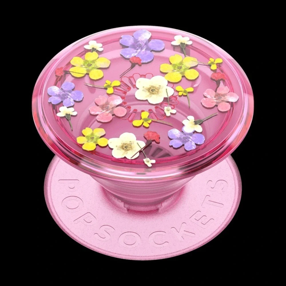 POP SOCKETS TRANSLUCENT PINK DITSY FLORAL